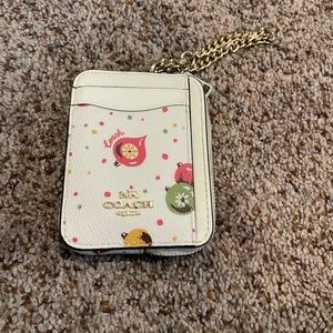 Coach Zip Card Case